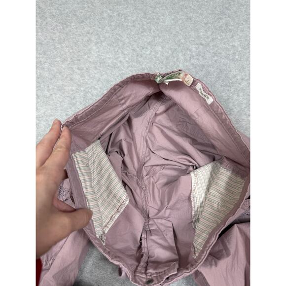 Old Navy Womens Size 1 Purple Low Waist Straight Leg Cargo Pants Y2k - Picture 8 of 14